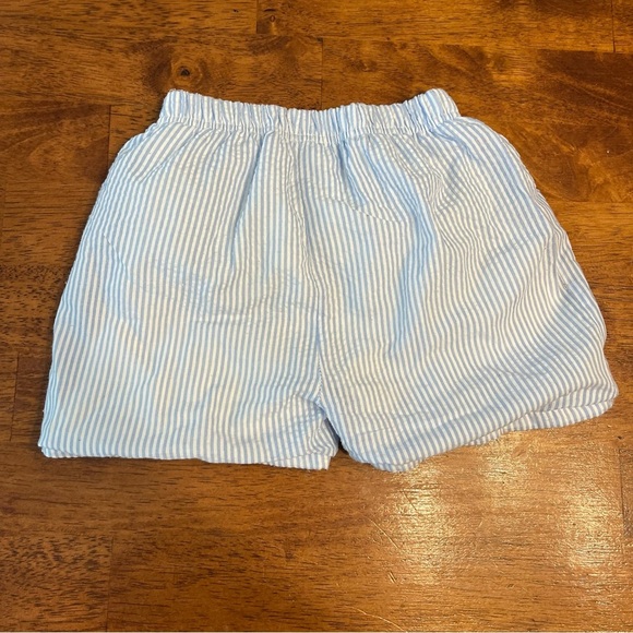 Cecil and Lou Striped Blue and White Shorts seersucker size 6 - Picture 2 of 4